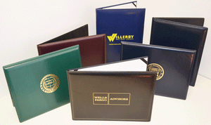 Premium Faux Leather Padded Diploma Folders