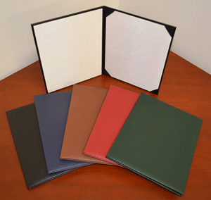 Bonded Leather Diploma Covers